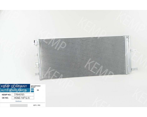 Радіатор кондиціонера Ford Fusion mk5 13- 1.5T 1.6T 2.0Т