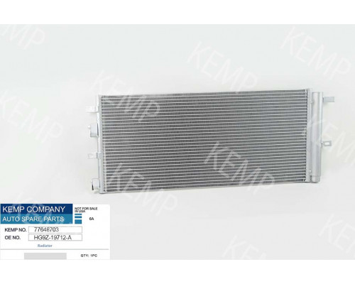 Радіатор кондиціонера Ford Fusion mk5 13- 1.5T 1.6T 2.0Т