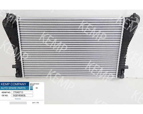 Радіатор інтеркулер VW Audi Skoda 15-> полские соты