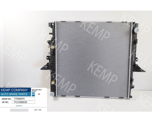 Радіатор Land Rover Range Rover05-13 Land Rover Discovery 09-20 плоскі соти
