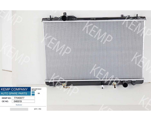 Радіатор Lexus LS 07-> 425 х 705 х 16  mm плоскі соти