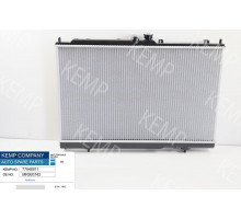 Радіатор MITSUBISHI OUTLANDER (CU2, 5W) (03-) 425 x 688 x 26 mm плоскі соти