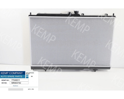Радіатор MITSUBISHI OUTLANDER (CU2, 5W) (03-) 425 x 688 x 26 mm плоскі соти