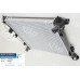 Радіатор HYUNDAI TUCSON (TL) (15-) 1,6-2,0 RDI 485 x 467 x 26 mm плоскі соти