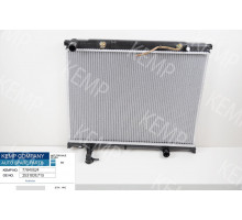 Радіатор KIA Sorento 06-> 470 x 638 mm  плоскі соти