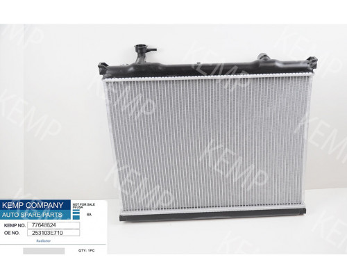 Радіатор KIA Sorento 06-> 470 x 638 mm  плоскі соти