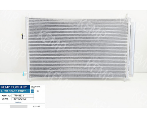 Радіатор кондиціонера Toyota RAV 4 III (#A30) (06-) 710 x 405 x 16 mm