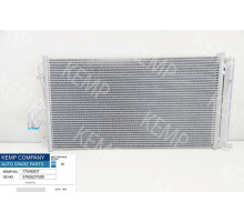 Радіатор кондиціонера HYUNDAI ix35 (LM) (09-) KIA CARENS III (RP) (13-)