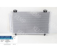 Радіатор кондиціонера Toyota Corolla 02-06  648 x 367 x 16 mm