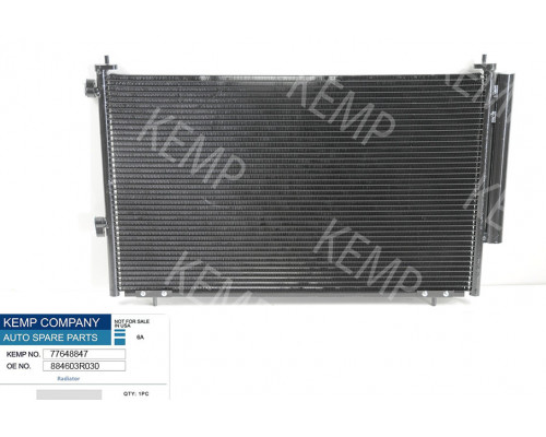 Радіатор кондиціонера Toyota RAV4 2.0-2.5 12-> (705 x 408 x 16 mm)