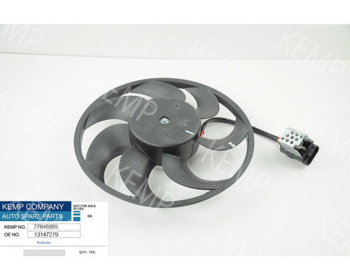 Мотор радіатора  Opel Astra H Zafira B AC+ (1.3-1.9CDTi  04-11 315mm