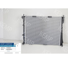 Радіатор Renault Clio 3 MODUS (04-) 492*406