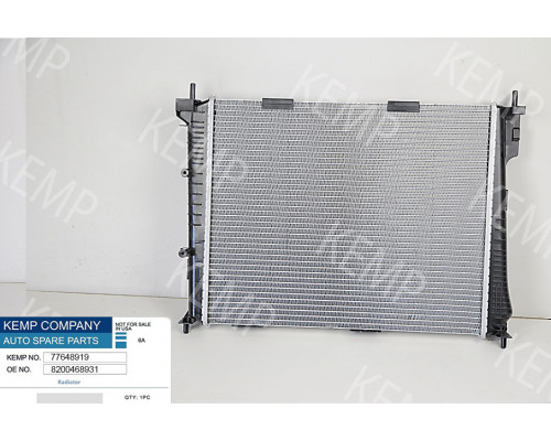 Радіатор Renault Clio 3 MODUS (04-) 492*406
