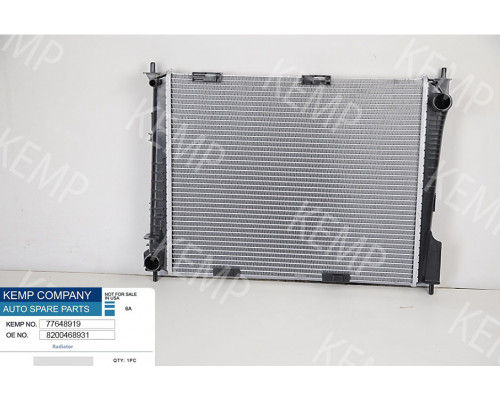 Радіатор Renault Clio 3 MODUS (04-) 492*406
