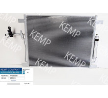 Радіатор кондиціонера INFINITI  EX:QX:FX 08-> 642x500x16 mm з осушувачем