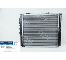 Радіатор Mercedes  W124E 2,6-3.2 АКП 84-95  530*490  (плоскі соти)
