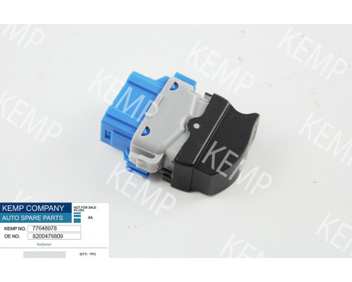 Кнопка склопідіймача Renault Kangoo 3, Trafic 2, Master 2 6 PIN