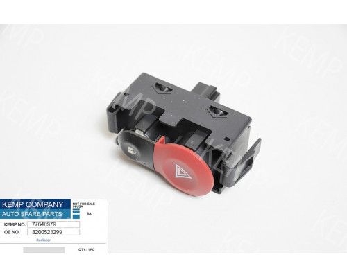 Кнопка аварійки RENAULT KANGOO 08-12
