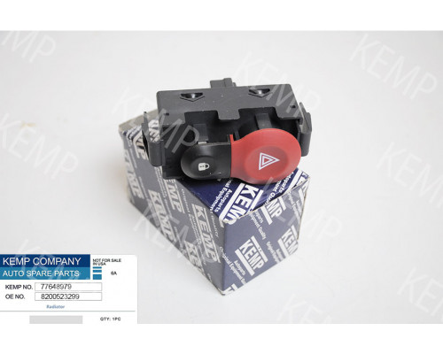 Кнопка аварійки RENAULT KANGOO 08-12