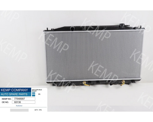 Радіатор Honda Accord 08-12 400 x 766 x 16 mm плоскі соти