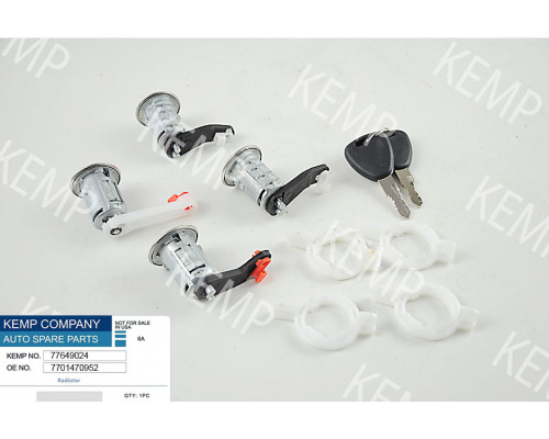 Комплект замків з ключем Renault Master II