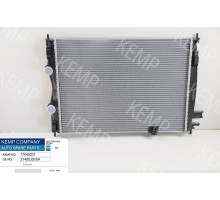 Радіатор Nissan Qashqai I J10 1.5 dCi  06- 590 x 428 x 26 mm плоскі стільники