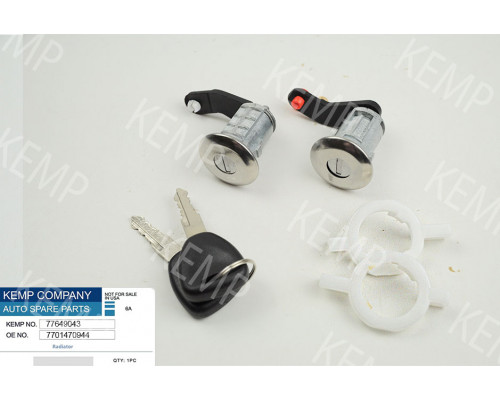 Комплект замків з ключем Renault Master II((личинки 2 шт)
