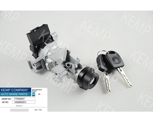 Замок запалювання (в зборі) WV Audi 1K0905851 + 6RA905865 +8E0905855A
