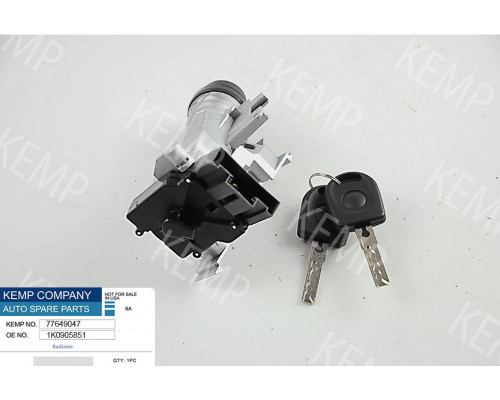 Замок запалювання (в зборі) WV Audi 1K0905851 + 6RA905865 +8E0905855A