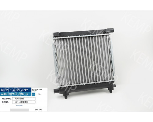 Радіатор Mercedes  W124,201 2,0 84-93 АКПП AC-  295*340 плоскі соти