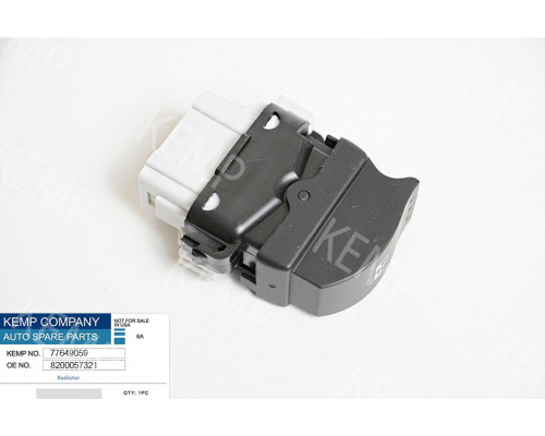 Кнопка склоопускача Renault Megane 2, Trafic 2 передня права 6 pin
