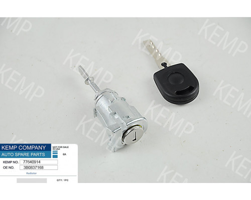Личинки (серцевина) замка передніх дверей права  vw passat b5 (96-05)
