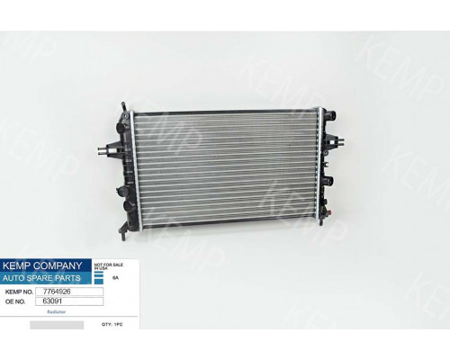 Радіатор Оpel Astra G 98-10 1,2 (1.2-1.6 Української збірки)600*377 AC+ конд.