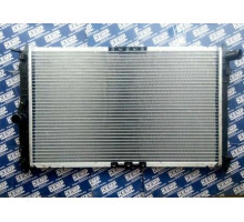 Радіатор Daewoo Lanos,1,3-1,6 мех АС+ 635*382 плоскі стільники