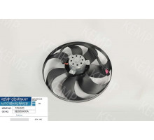 Мотор радіатора Audi A3 96-01 1.6-1.9/VW Golf-4 /Skoda (діам-345)